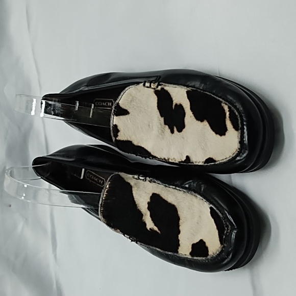 Coach Shoes - COACH Zora Cowskin Loafers Size 9